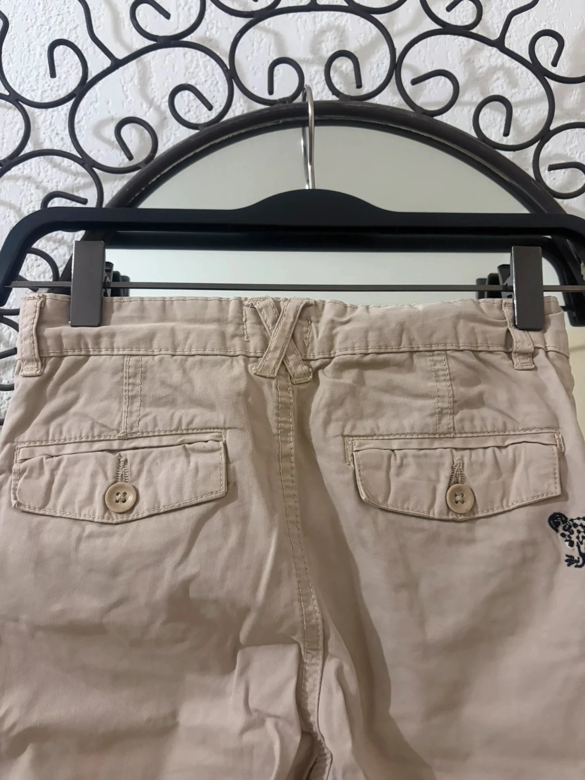 Bermuda de Tela de Algodón Beige DPAM – Estilo Explorador y Sabana – Talla 8 Años (128 cm) – photo 6